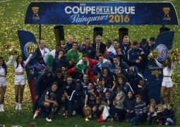 باريس سان جيرمان يحرز كأس الرابطة الفرنسية