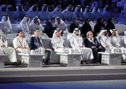 هزاع بن زايد يشهد افتتاح الأولمبياد الإقليمي الخاص
