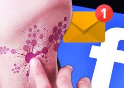 جديد فيسبوك .. رسائل عبر الجلد